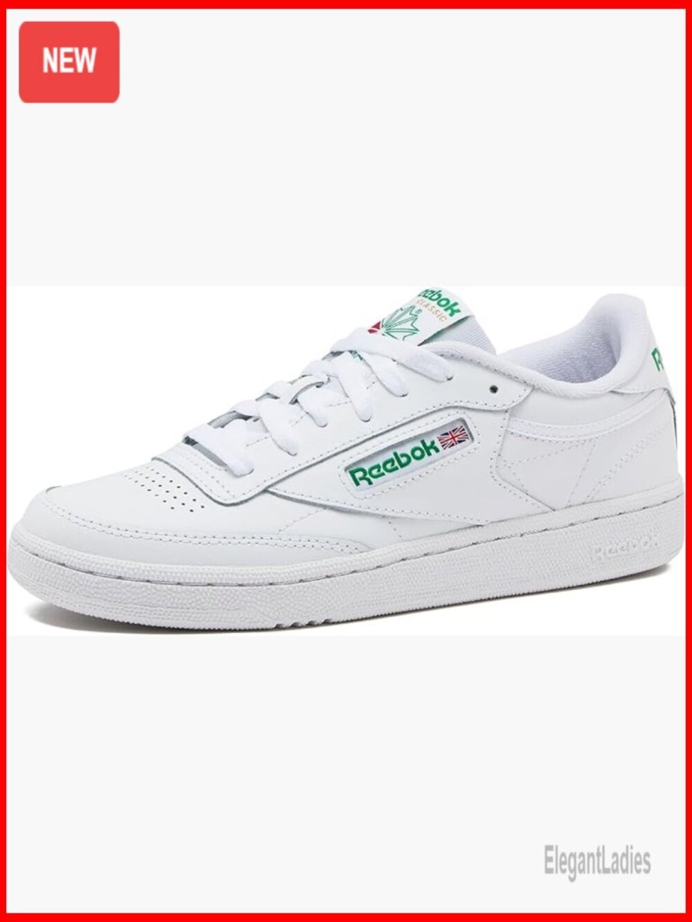 Women's Tennis Sneakers Leather Upper Durable Sole Everyday Comfort